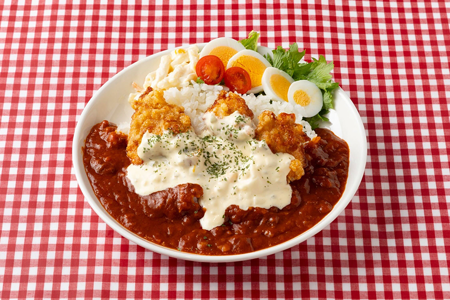 めいぷるキッチン チキン南蛮レッドカレー